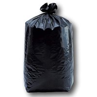 Sac à déchets sac poubelle Noir  lien simple ou coulissant