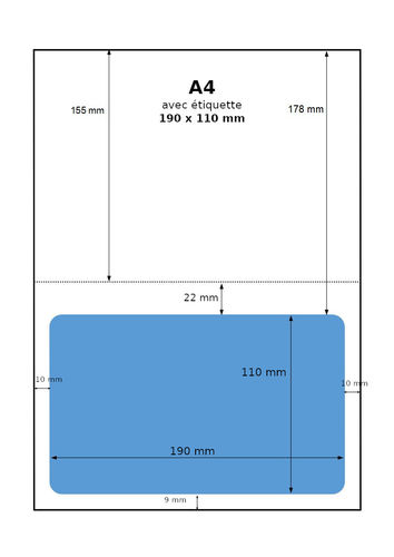 25 Violet rectangles Autocollants-Auto Adhésif étiquettes vinyles Taille 99 mm x 65 mm 