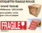 500 étiquettes livraison fragile en rouge grand format palette caisse