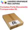Pochetteporte-document DL NEUTRE