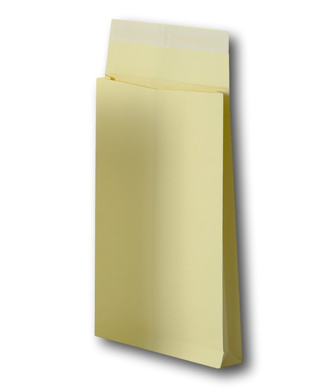 Lot de 100 enveloppe - pochette BLANCHE à soufflet C4 229 X 324 + 30 MM  papier kraft blanc 120g fermeture bande adhésive autocollante siliconée -  sac à soufflet grande contenance fond renforcé : : Fournitures de  bureau
