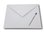 500 ex  Enveloppe blanche pointue A4  prestige 229 x 324 mm pour anniversaire
