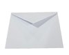 Enveloppe blanche pointue voeux mariage prestige 162 x 229 mm
