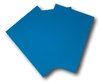 planche de 1 étiquette bleu autocollante 210 x 297