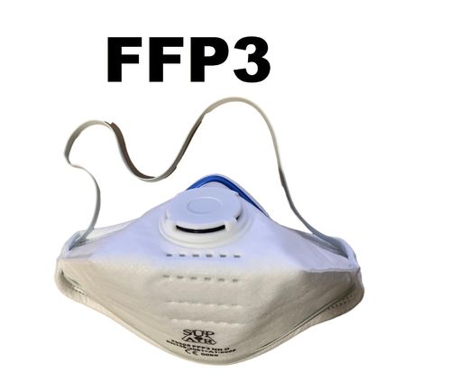 masque filtrant FFP3 avec valve